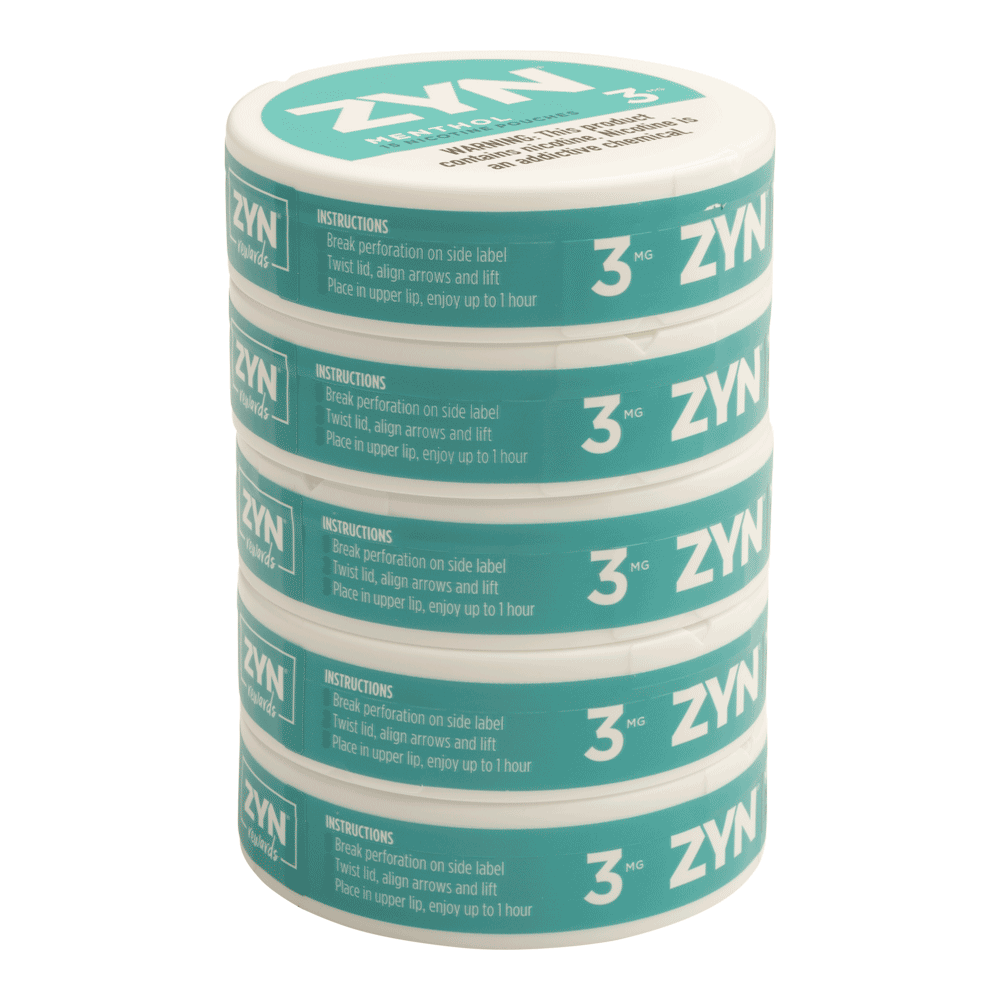 Menthol 3MG Nicotine Pouches, , cigars